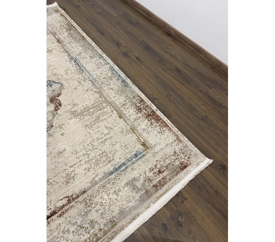 Акриловий килим AQUA A108A , BEIGE ORANGE - Висока якість за найкращою ціною в Україні зображення 6.