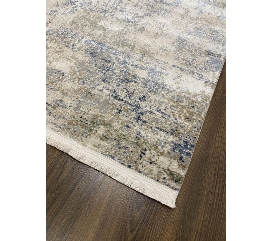 Акриловий килим AQUA A113C , BEIGE BLUE - Висока якість за найкращою ціною в Україні зображення 5.