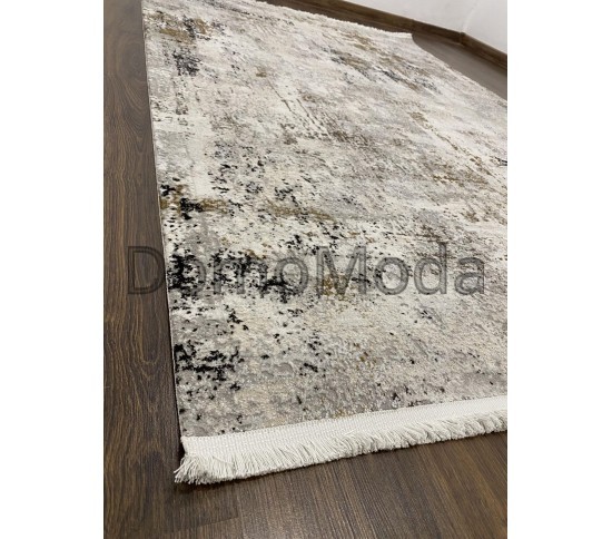 Акриловий килим AQUA A113F , GREY YELLOW - Висока якість за найкращою ціною в Україні зображення 5.