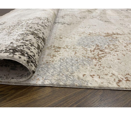 Акриловый ковер AQUA A114B , BEIGE BROWN - высокое качество по лучшей цене в Украине изображение 5.