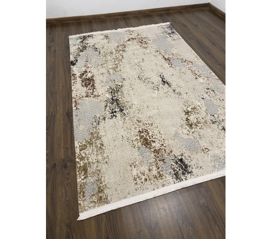 Акриловый ковер AQUA A114B , BEIGE BROWN - высокое качество по лучшей цене в Украине изображение 2.