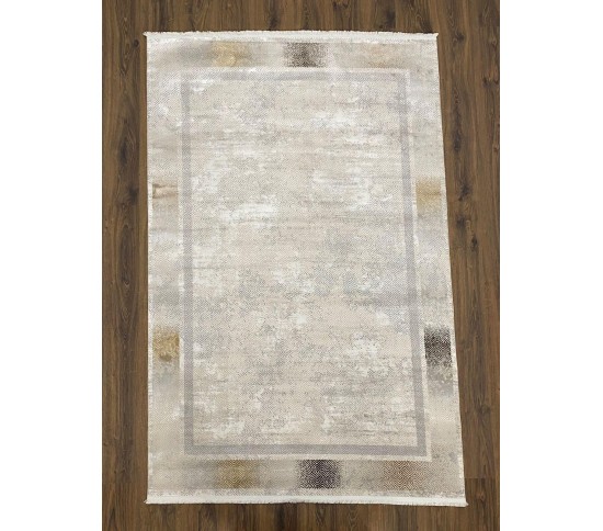 Акриловий килим AQUA A250G , GREY YELLOW - Висока якість за найкращою ціною в Україні