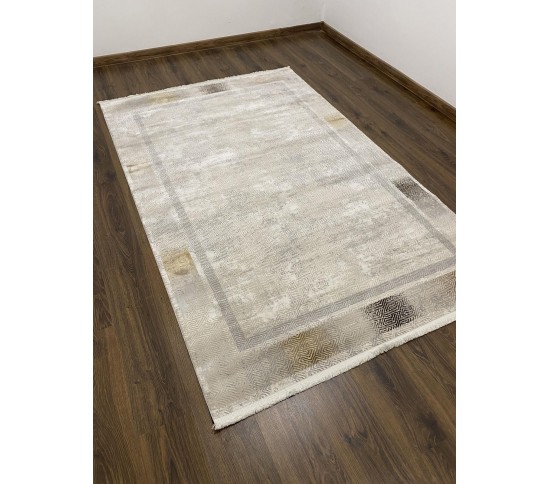 Акриловий килим AQUA A250G , GREY YELLOW - Висока якість за найкращою ціною в Україні зображення 5.