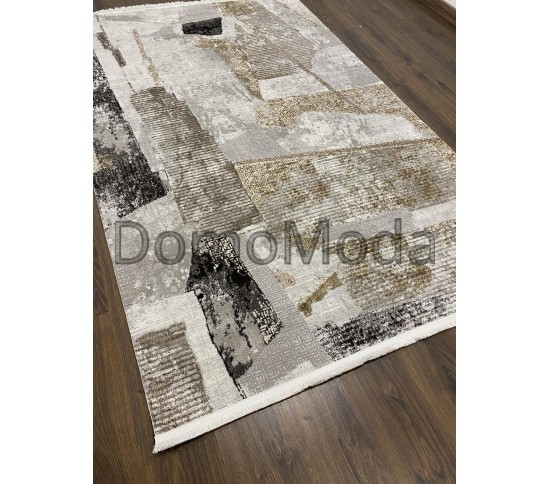 Акриловий килим AQUA A261B , GREY YELLOW - Висока якість за найкращою ціною в Україні зображення 6.