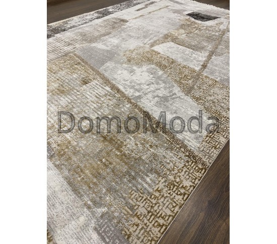 Акриловий килим AQUA A261B , GREY YELLOW - Висока якість за найкращою ціною в Україні зображення 5.