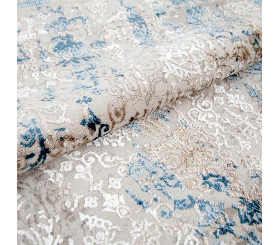 Акриловий килим ARTE BAMBOO 3706 , BLUE - Висока якість за найкращою ціною в Україні зображення 3.