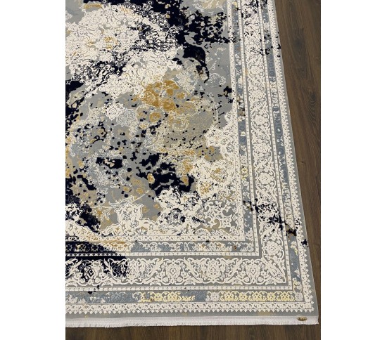 Акриловий килим ARLES AS19C GREY-L-BLUE - Висока якість за найкращою ціною в Україні зображення 11.