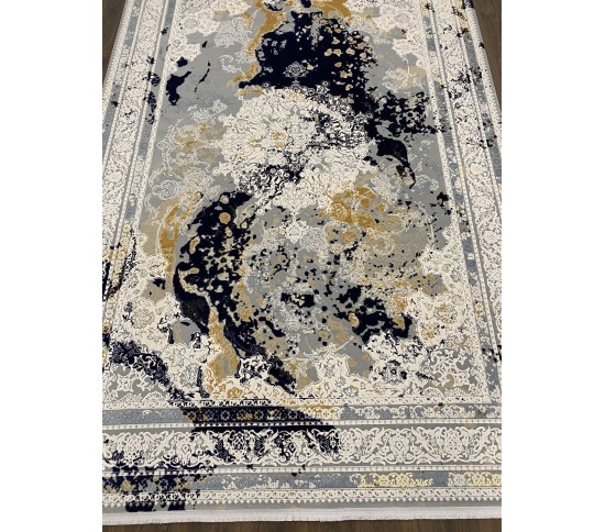 Акриловий килим ARLES AS19C GREY-L-BLUE - Висока якість за найкращою ціною в Україні зображення 7.