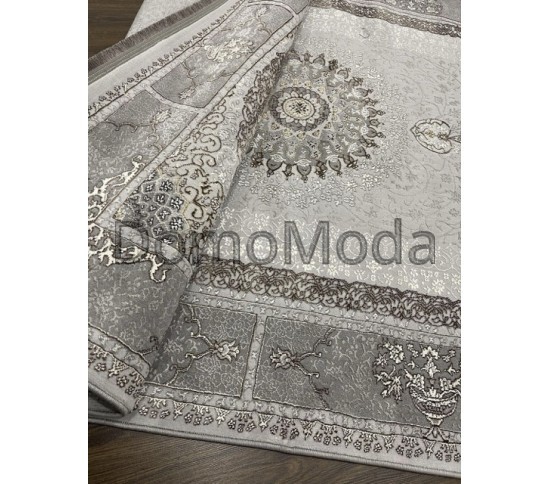 Акриловий килим Bahreyn A053A light grey - Висока якість за найкращою ціною в Україні зображення 3.