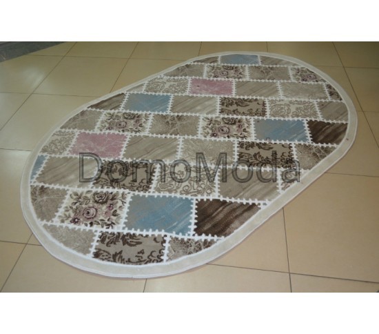 Synthetic carpet Bianco 1234 beige - Висока якість за найкращою ціною в Україні зображення 3.