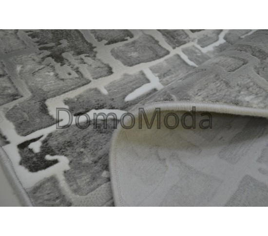 Акриловий килим Bohem 8221S grey-cream - Висока якість за найкращою ціною в Україні зображення 2.
