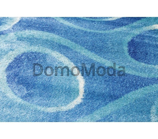 Високоворсний килим Butik 0088-05 mav-blu - Висока якість за найкращою ціною в Україні зображення 2.