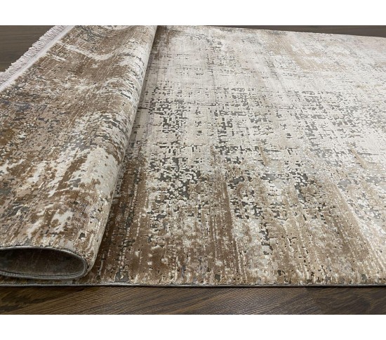 Акриловий килим CORNELIA 16671 , DARK BEIGE - Висока якість за найкращою ціною в Україні зображення 4.