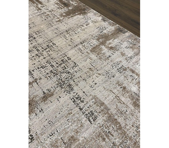 Акриловий килим CORNELIA 16671 , DARK BEIGE - Висока якість за найкращою ціною в Україні зображення 3.