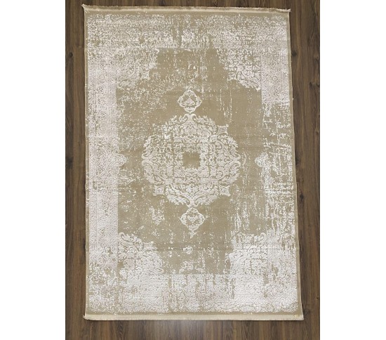 Акриловый ковер CINAR CN34C , BROWN BEIGE - высокое качество по лучшей цене в Украине