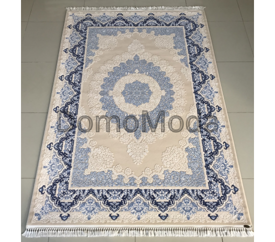 Акриловий килим Diora 3528A B.Beige / B.Blue - Висока якість за найкращою ціною в Україні