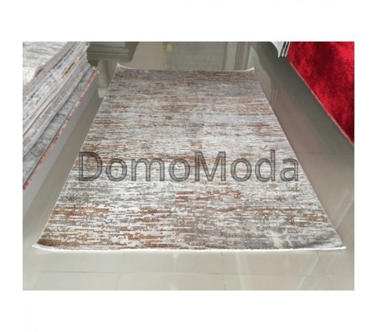 Акриловий килим Elitra W7079 D.Orange-D.Grey - Висока якість за найкращою ціною в Україні