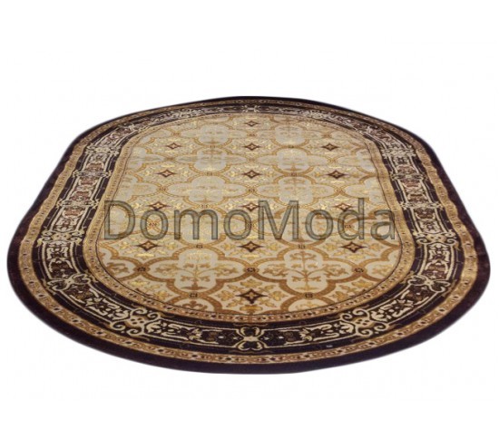Акриловий килим Exclusive 0386 brown Купити в інтернет магазині ДомоМода Акриловий килим Exclusive 0386 brown - Висока якість за найкращою ціною в Україні