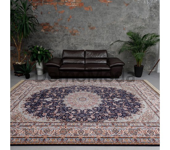 Перський килим Farsi 80-DBL Dark Blue - Висока якість за найкращою ціною в Україні зображення 4.