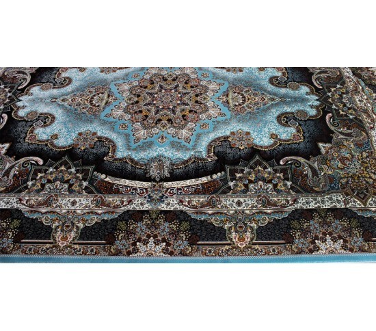 Перський килим Farsi G117 Turquoise-Blue - Висока якість за найкращою ціною в Україні зображення 5.