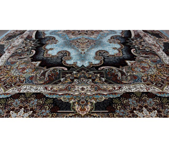 Перський килим Farsi G117 Turquoise-Blue - Висока якість за найкращою ціною в Україні зображення 2.