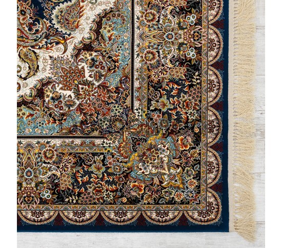 Перський килим Farsi 93-BL Blue - Висока якість за найкращою ціною в Україні зображення 4.