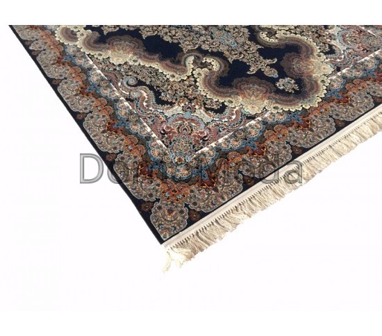 Персидский ковер Farsi 96-DBL Dark Blue - высокое качество по лучшей цене в Украине изображение 2.