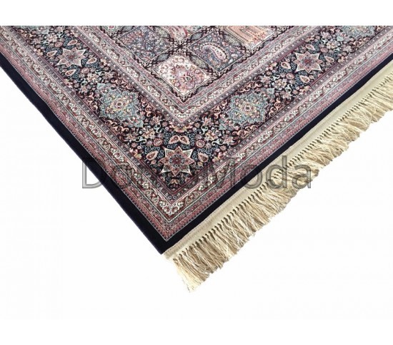 Персидский ковер Farsi 97-DBL Dark Blue - высокое качество по лучшей цене в Украине изображение 3.