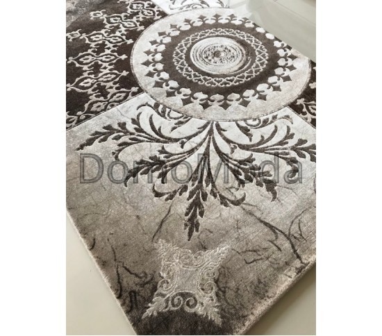 Акриловий килим Florya 0174A camel / brown - Висока якість за найкращою ціною в Україні зображення 2.