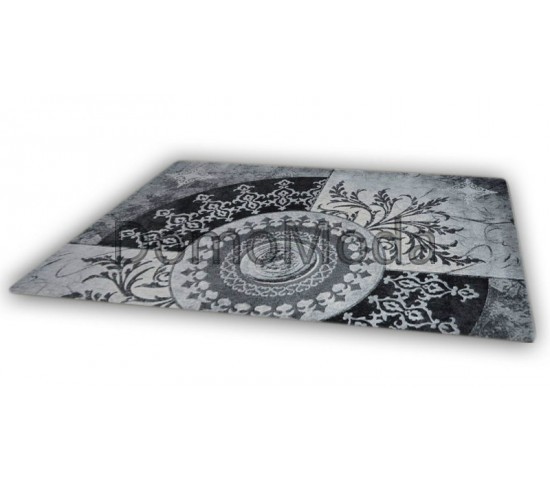 Акриловий килим Florya 0174 grey - Висока якість за найкращою ціною в Україні зображення 4.