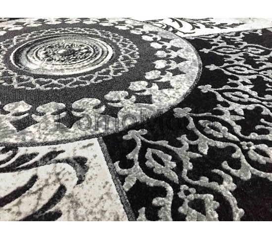 Акриловий килим Florya 0174 grey - Висока якість за найкращою ціною в Україні зображення 3.