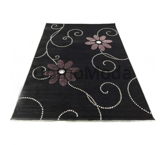 Акриловый ковер Florya 0029 siyah - высокое качество по лучшей цене в Украине