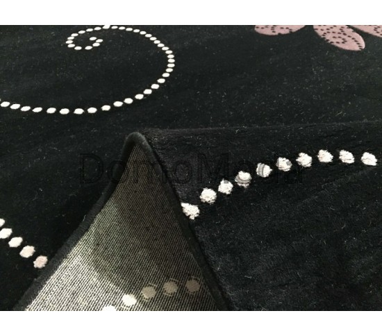 Акриловый ковер Florya 0029 siyah - высокое качество по лучшей цене в Украине изображение 2.