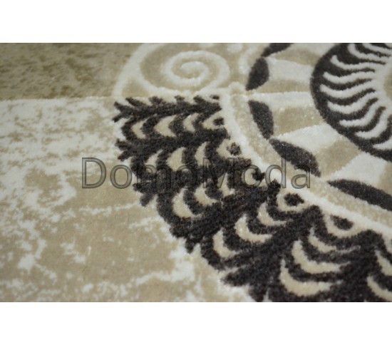 Акриловий килим Florya 0084 beige - Висока якість за найкращою ціною в Україні зображення 4.