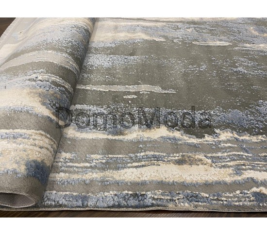 Бавовняний килим GIRIT GR16C , GREY BLUE - Висока якість за найкращою ціною в Україні зображення 4.