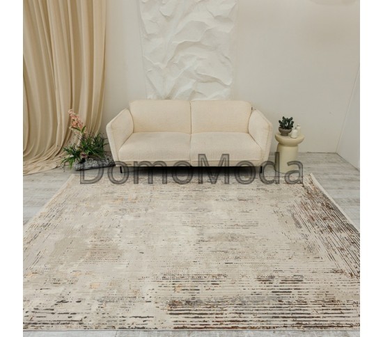 Килим GEMMA GM08B cream - gold  - Висока якість за найкращою ціною в Україні зображення 9.