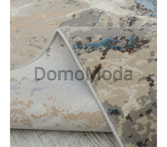 Килим GEMMA GM41B h.b light beige - blue - Висока якість за найкращою ціною в Україні зображення 2.