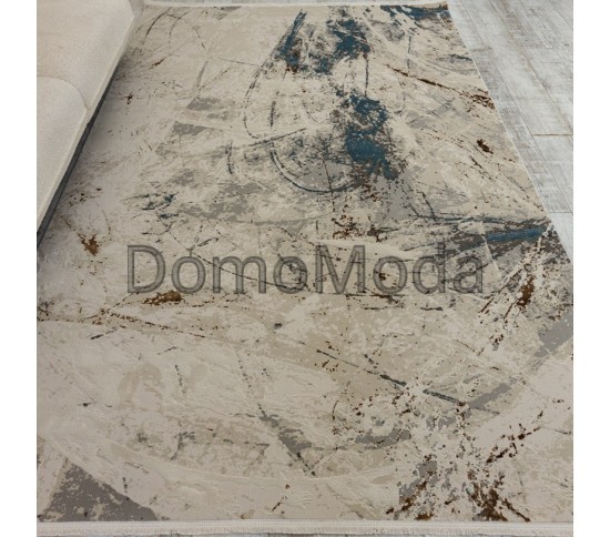 Килим GEMMA GM41B h.b light beige - blue - Висока якість за найкращою ціною в Україні зображення 6.