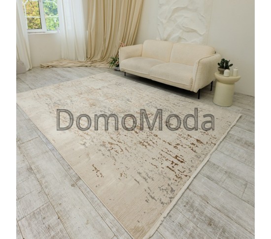 Килим GEMMA GN40D h.bwhite - h.b light beige  - Висока якість за найкращою ціною в Україні зображення 8.