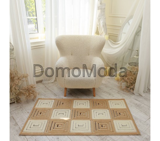 Акриловий килим Hadise 2676A brown - Висока якість за найкращою ціною в Україні зображення 2.