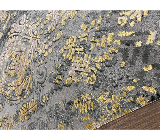 Акриловий килим IKON IK00H , ANTHRACITE - Висока якість за найкращою ціною в Україні зображення 2.