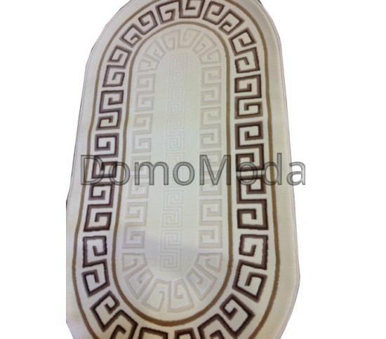 Акриловий килим Istanbul 8076 cream-brown - Висока якість за найкращою ціною в Україні