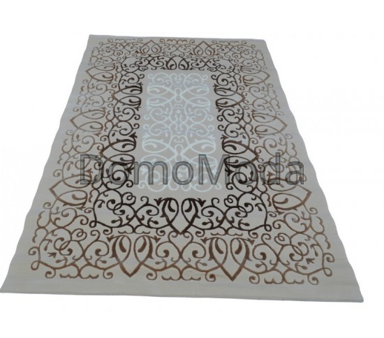 Акриловий килим Istanbul 8063 brown-beige - Висока якість за найкращою ціною в Україні