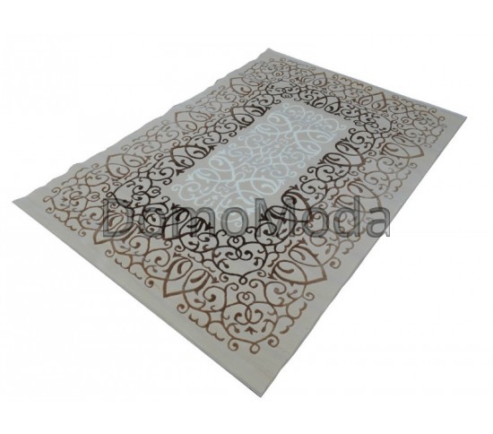 Акриловий килим Istanbul 8063 brown-beige - Висока якість за найкращою ціною в Україні зображення 7.