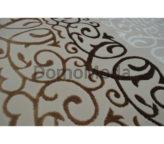 Акриловий килим Istanbul 8063 brown-beige - Висока якість за найкращою ціною в Україні зображення 6.