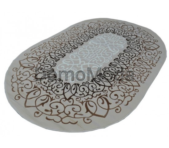 Акриловий килим Istanbul 8063 brown-beige - Висока якість за найкращою ціною в Україні зображення 3.