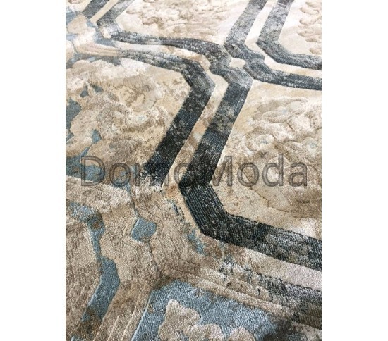Синтетичний килим Jasmine Drop 9975A L.Beige-L.Blue - Висока якість за найкращою ціною в Україні зображення 2.