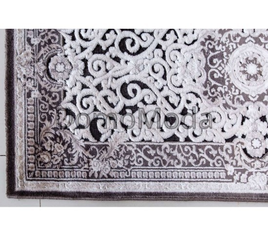 Акриловий килим Lilium M090B Grey-Beige - Висока якість за найкращою ціною в Україні зображення 3.