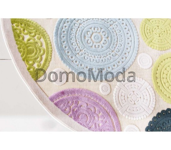 Акриловий килим Lilium X019C Violet Купити в інтернет магазині ДомоМода фото 3 Акриловий килим Lilium X019C Violet - Висока якість за найкращою ціною в Україні зображення 3.