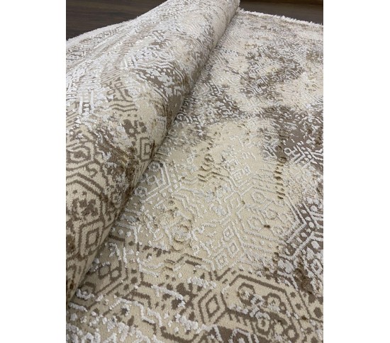 Синтетическая ковровая дорожка Almaata AM00A , BEIGE - высокое качество по лучшей цене в Украине изображение 2.